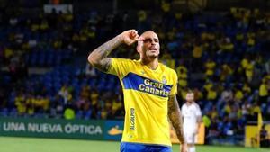 Sandro, exjugador del Málaga CF, fue el héroe de la UD Las Palmas en la victoria al Albacete.
