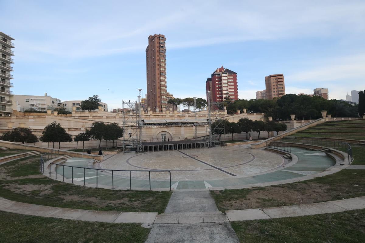 El auditorio Julio Iglesias de Benidorm, inaugurado en 1995
