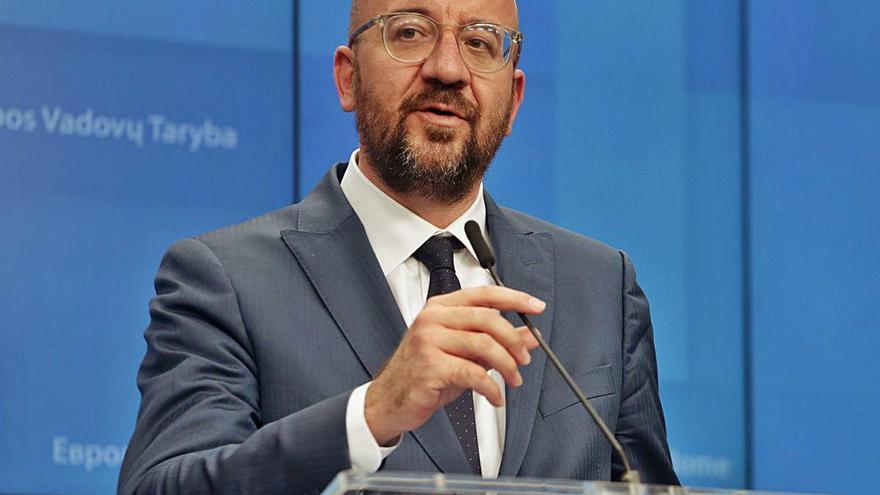 El president del Consell Europeu, Charles Michel