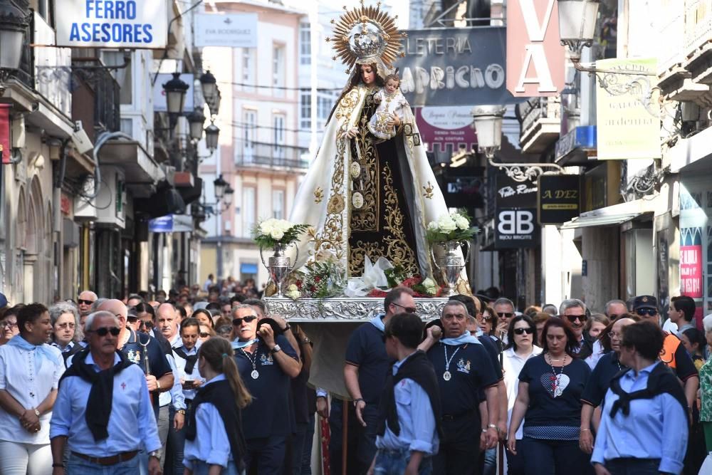 Procesión de la Virgen del Carmen en A Coruña