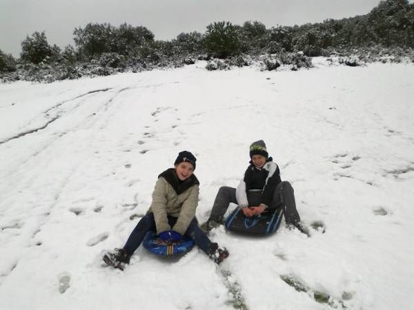 Las fotos de los cordobeses en la nieve