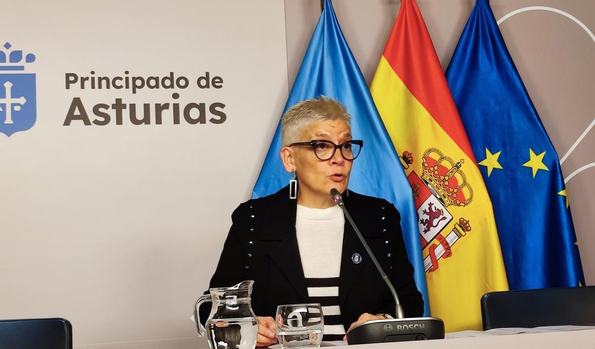 La consejera de Salud del Principado, Conchita Saavedra.