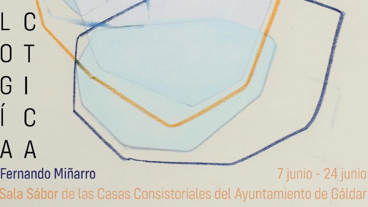 Cartel de la exposición Arqueología galáctica (1)