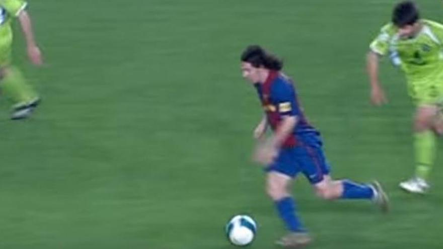 VÍDEO: Fa 10 anys de l&#039;històric gol de Messi al Getafe a la Copa