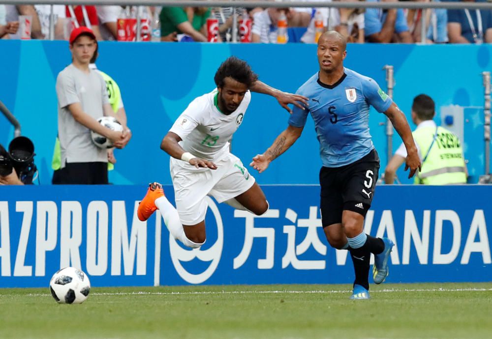 Mundial de Rusia: Uruguay-Arabia Saudí