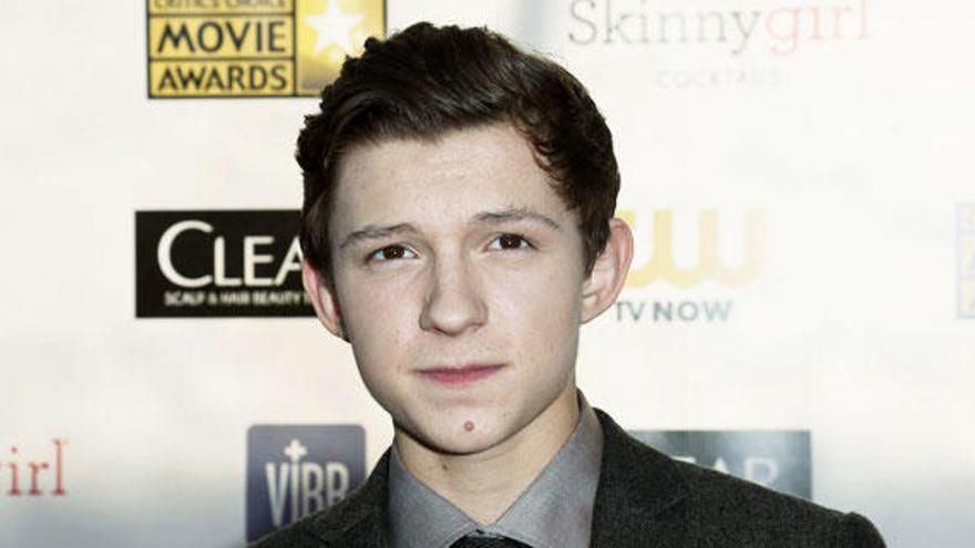 El joven actor Tom Holland.