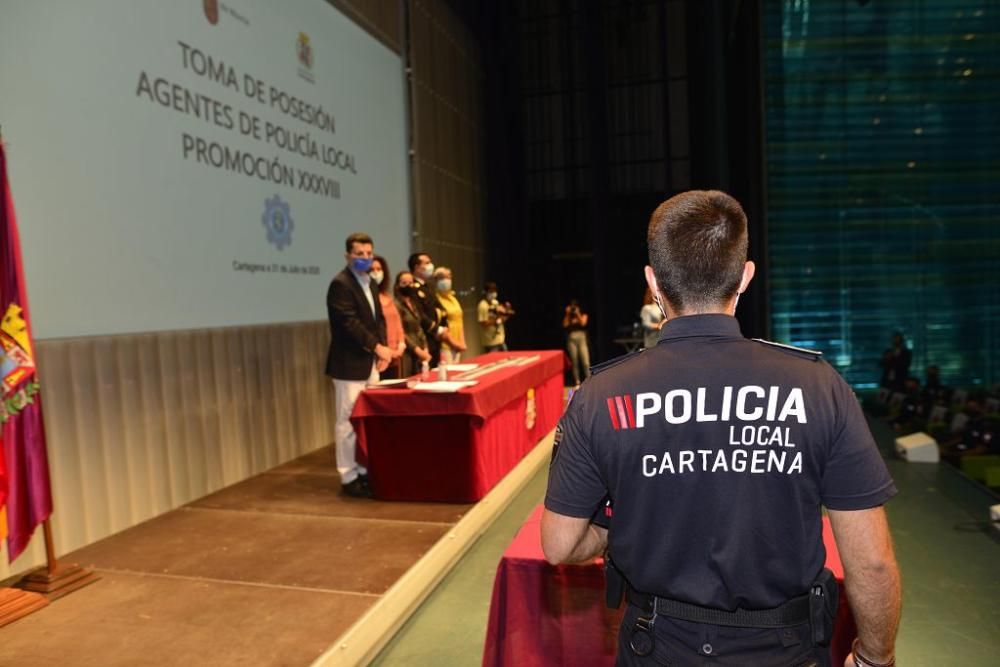 Jura de cargos de la Policía Local de Cartagena