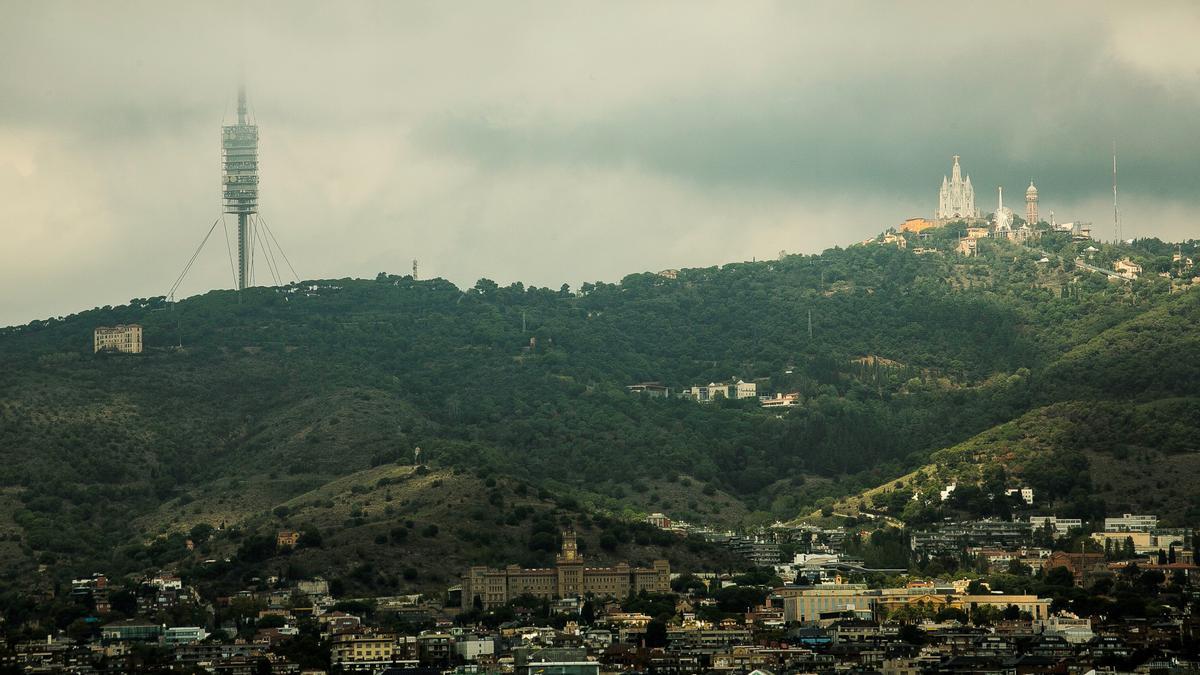 La Torre de Collserola, en el Tibidabo.