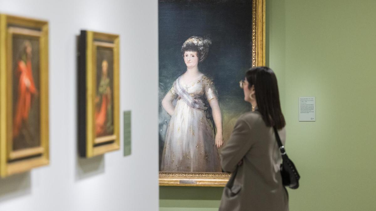 Una imagen de la exposición 'Goya. Interludio'.