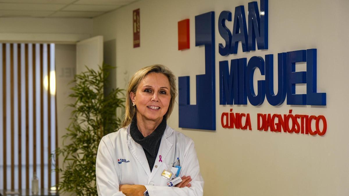 Rocío Gil, directora médica de Clínica Diagnóstico San Miguel.