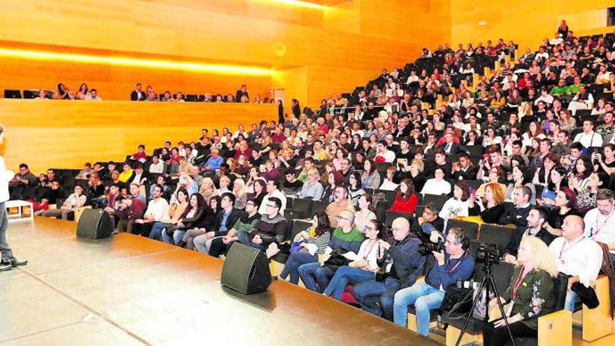 El cuiner Jordi Cruz en una sessió a l’Auditori de Girona a l’edició de 2018. | ANIOL RESCLOSA