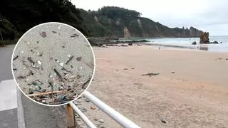 La marea de plástico de Galicia se extiende y llega a Asturias