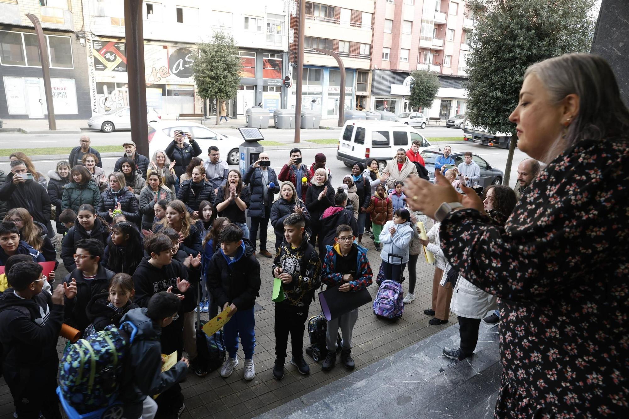 El regreso del Rey Pelayo a su "verdadero hogar", en imágenes