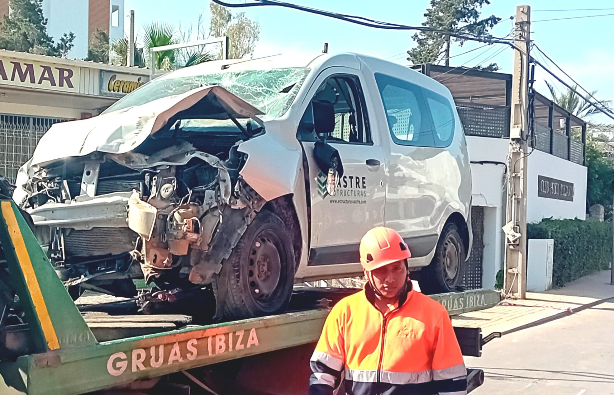Todas las imágenes del atropello mortal en Cala de Bou
