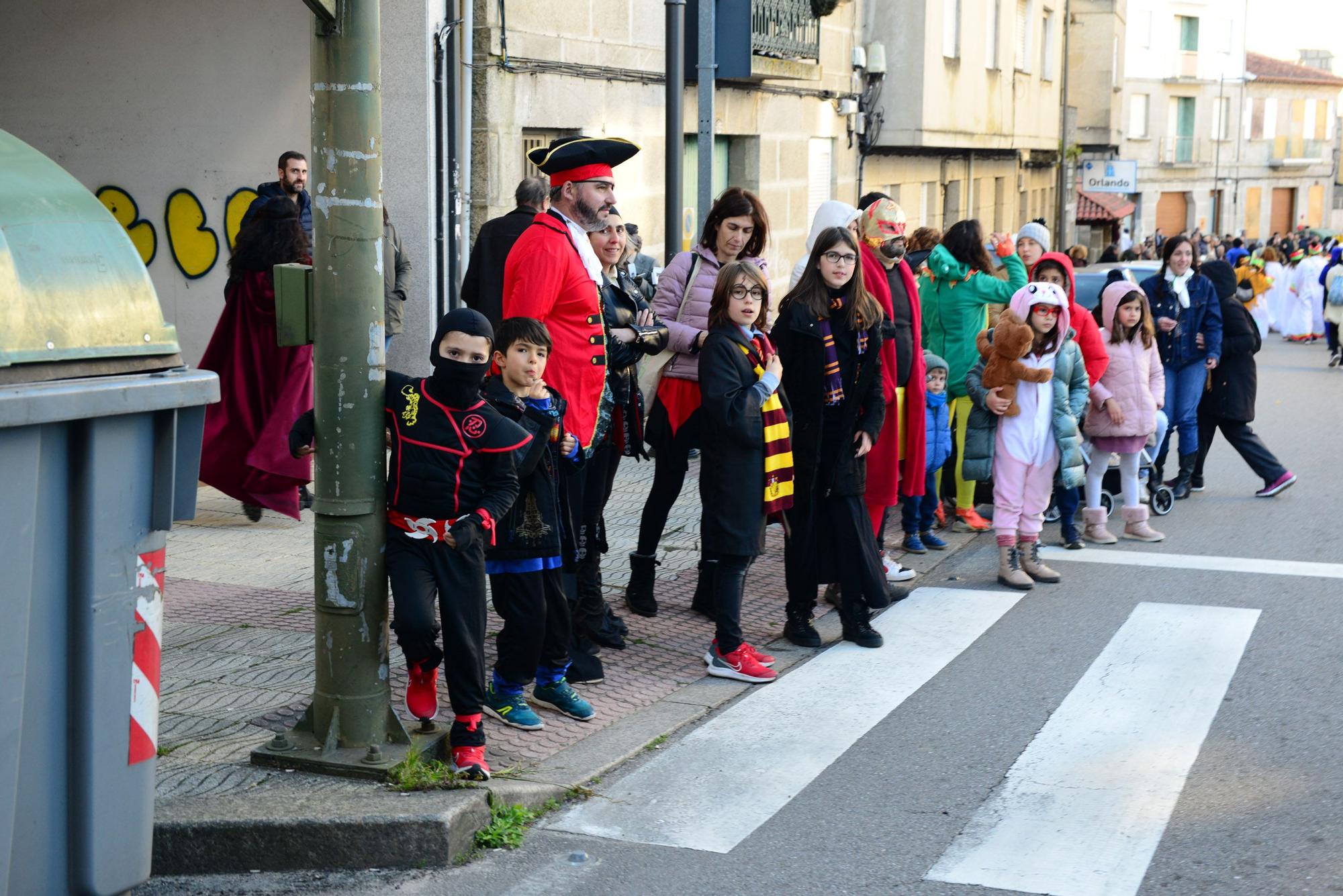 Moaña "llora" el fin del carnaval con el Enterro da Sardiña