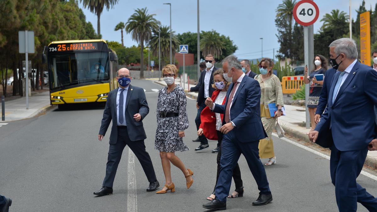 La ministra Nadia Calviño visita el Parque Científico Tecnológico de la ULPGC