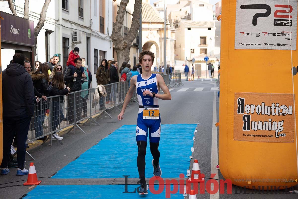 XXI Duatlón Caravaca de la Cruz (carrera a pie y meta)