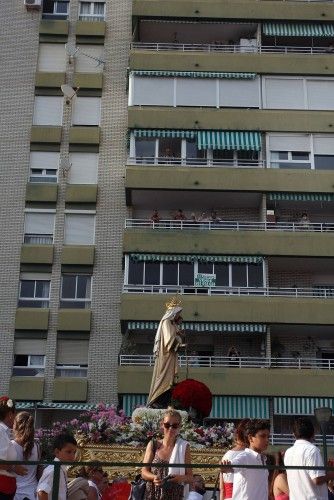 Procesión de la Virgen del Carmen en el Palo.