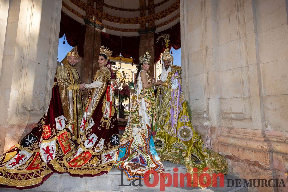 Moros y Cristianos en la mañana del dos de mayo en Caravaca