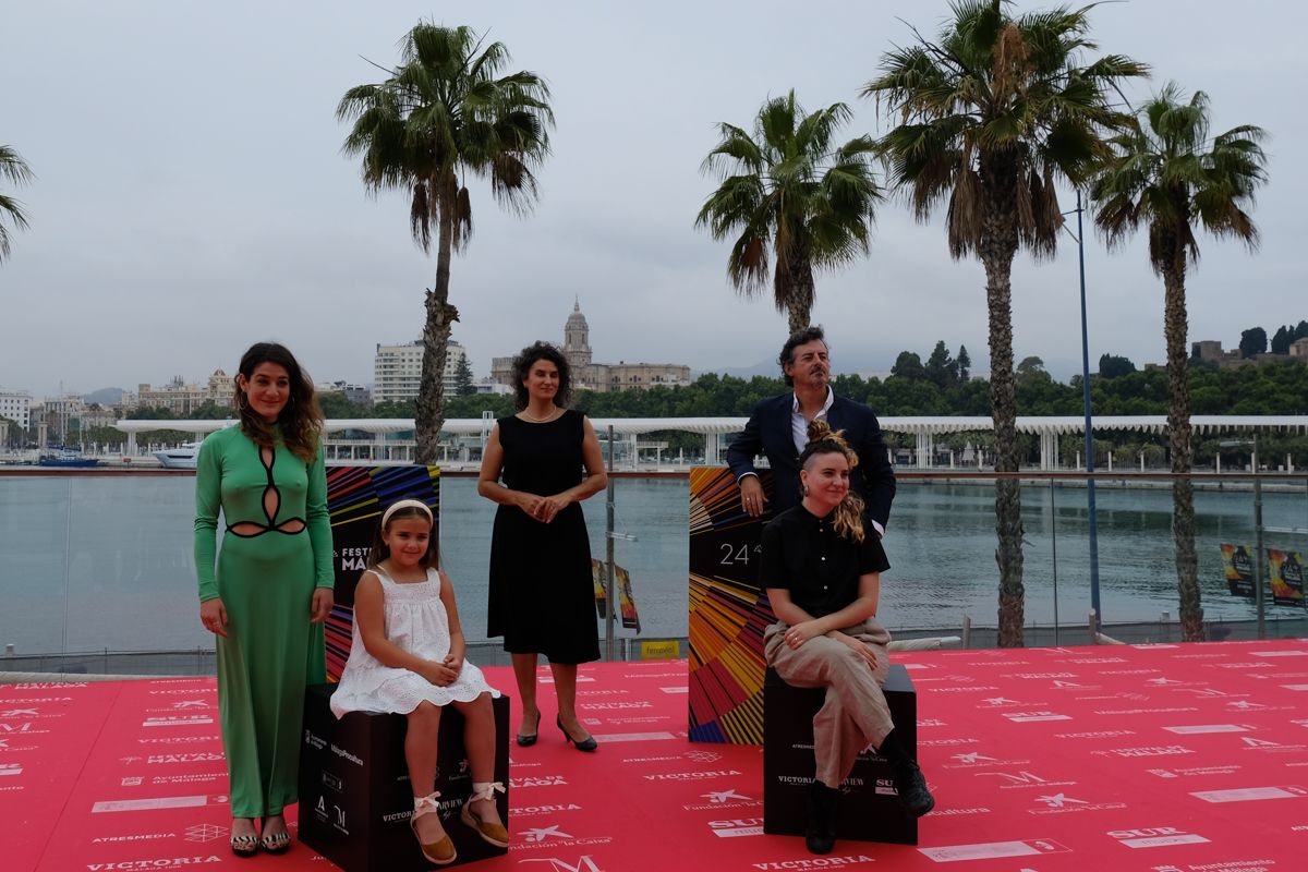 Presentación de 'Ama' en la Sección Oficial del Festival de Málaga
