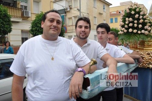 Traslado de la Virgen del Buen Suceso a San Juan Bosco Cieza 2014