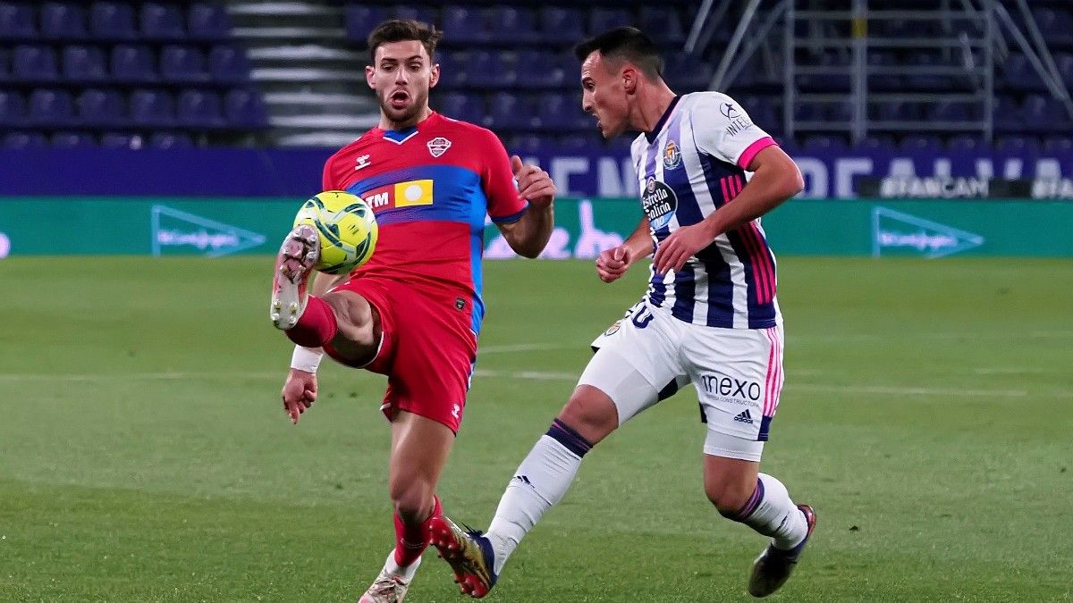 Fede San Emeterio, con el Valladolid