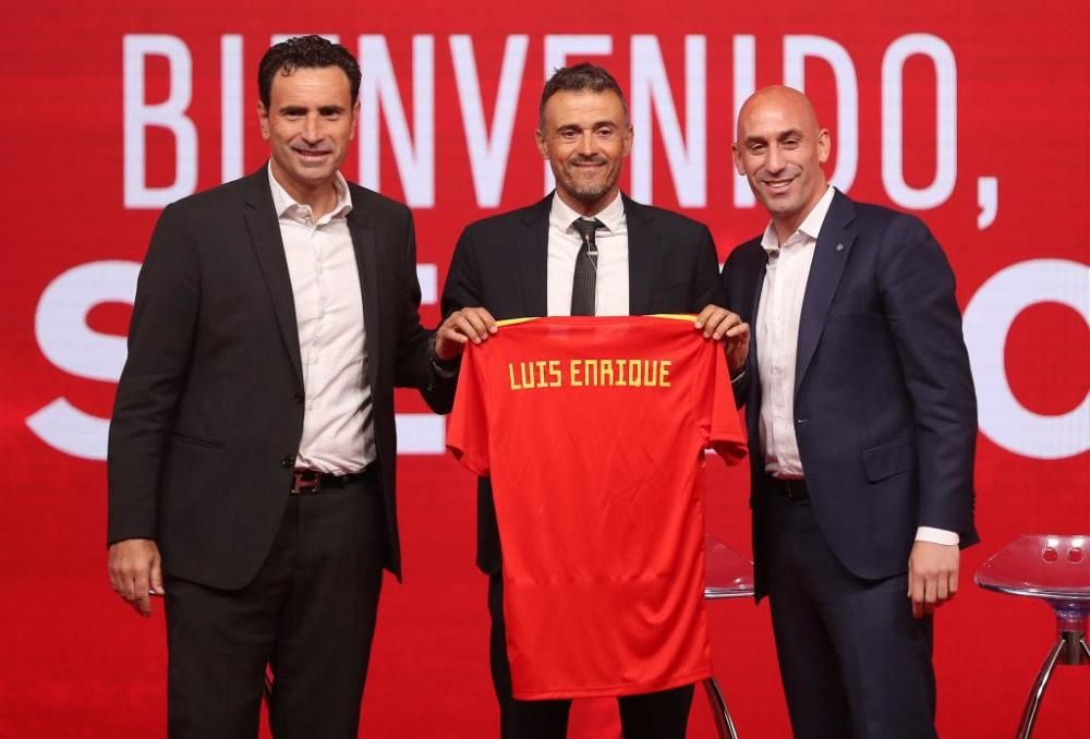 Así fue el paso de Luis Enrique por la Selección