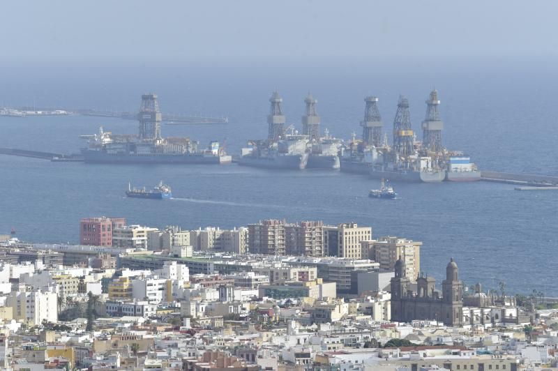 Continúa la calima en Gran Canaria (25/03/21)