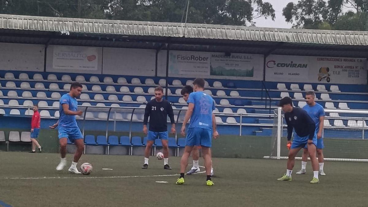 Imagen del primer entrenamiento del Beluso 2026-2027.