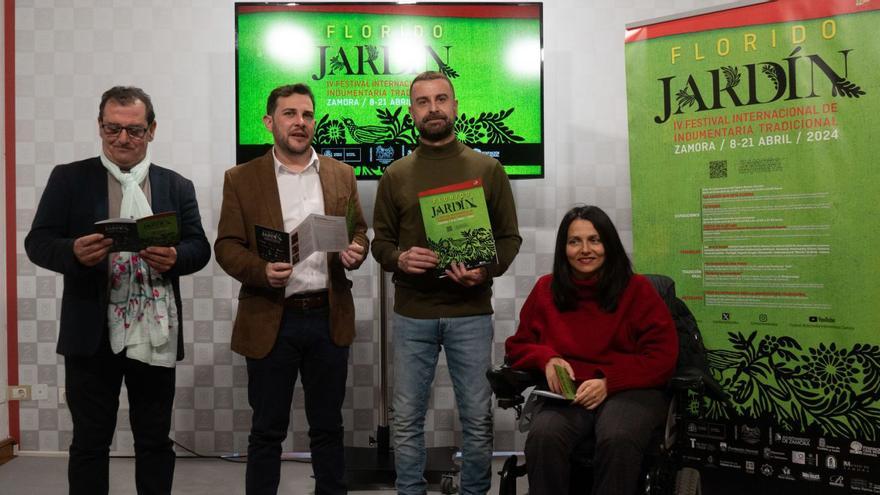 Zamora presume de &quot;Florido Jardín&quot; en el IV Festival de Indumentaria Tradicional