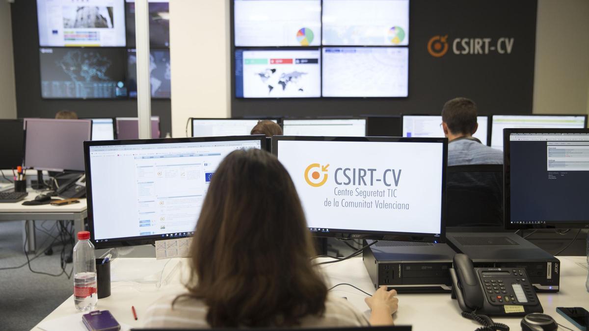 Instalaciones del Centre de Seguretat TIC de la Comunitat Valenciana.