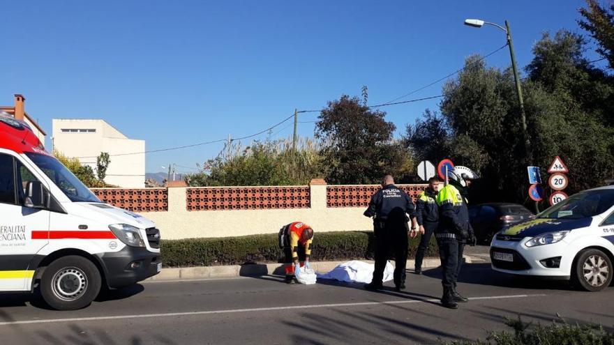 Fallece una mujer atropellada en Castellón