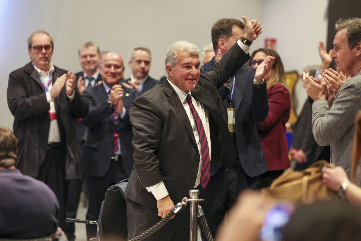 Laporta disfrutará de un nuevo mandato al frente del FC Barcelona