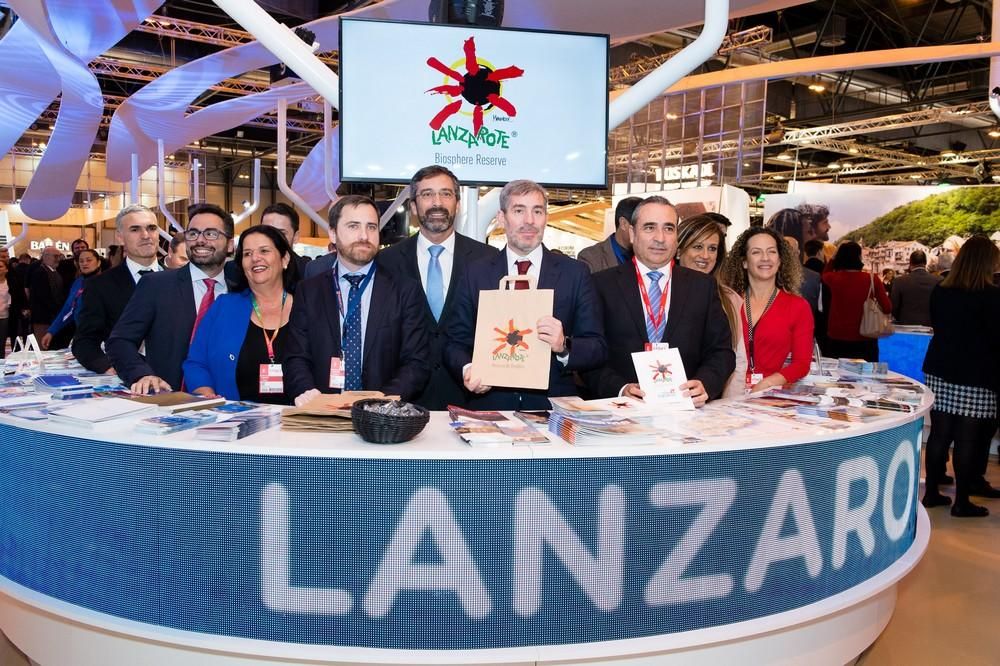 Inauguración del Pabellón de Canarias en la Feria Internacional de Turismo FITUR 2019.