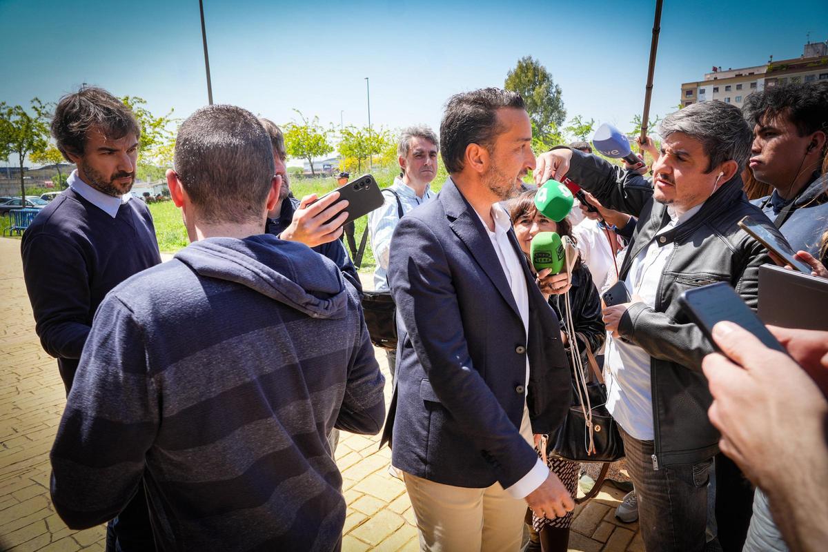 David Sánchez declara en los juzgados de Badajoz