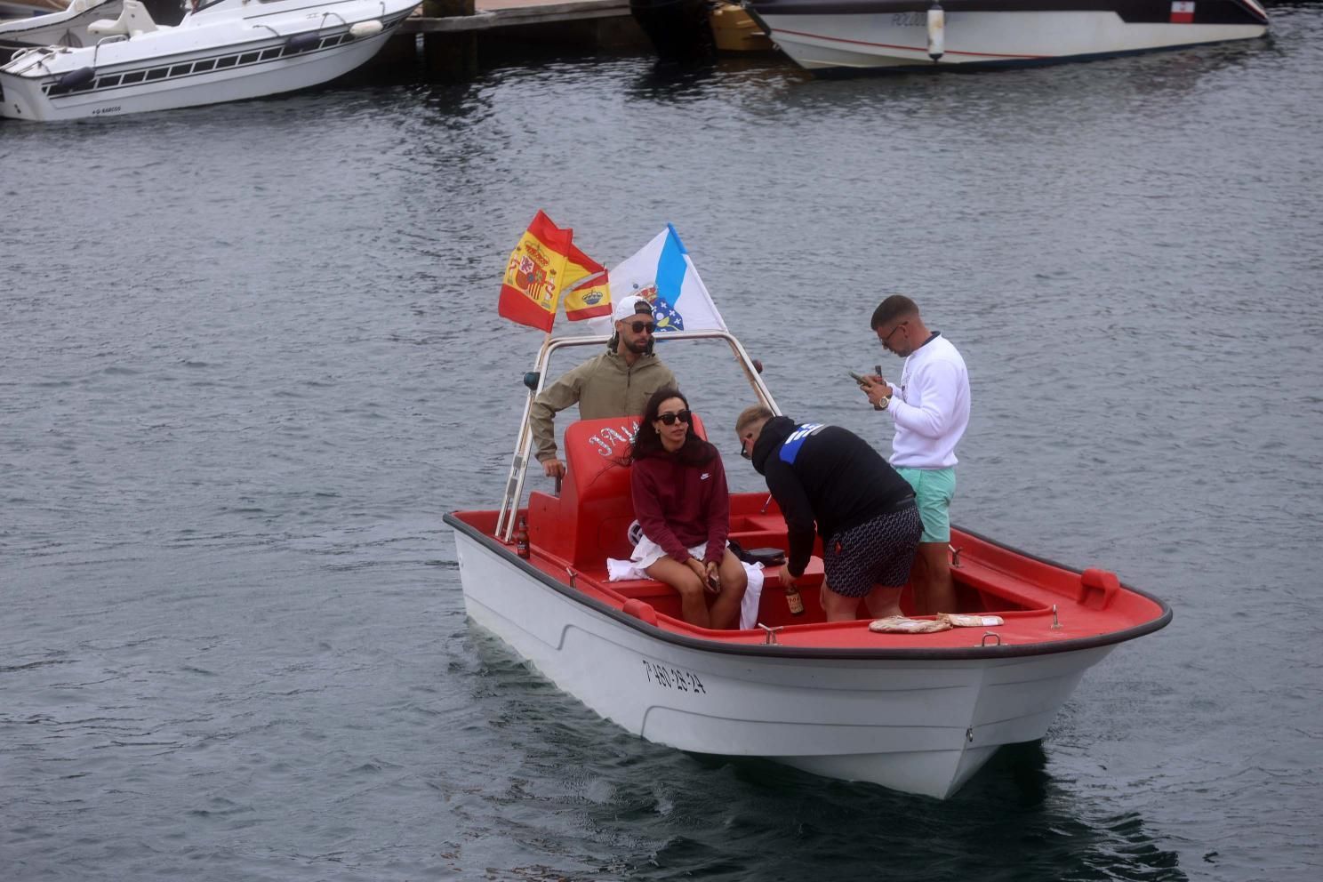 A Illa rompe récords en la procesión del Carmen