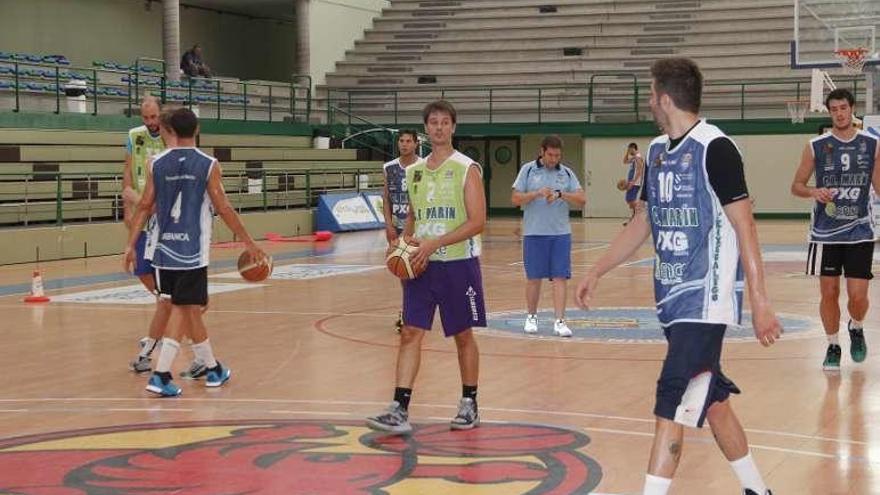 Primer entrenamiento del Peixe el pasado mes de agosto. // S. A.