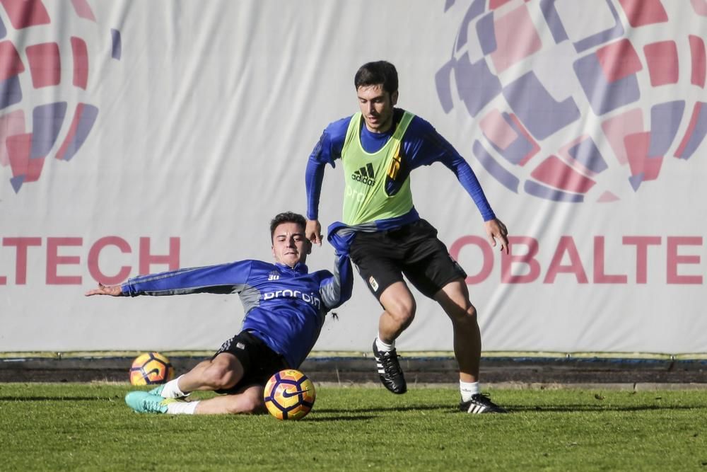 Entrenamiento del Real Oviedo