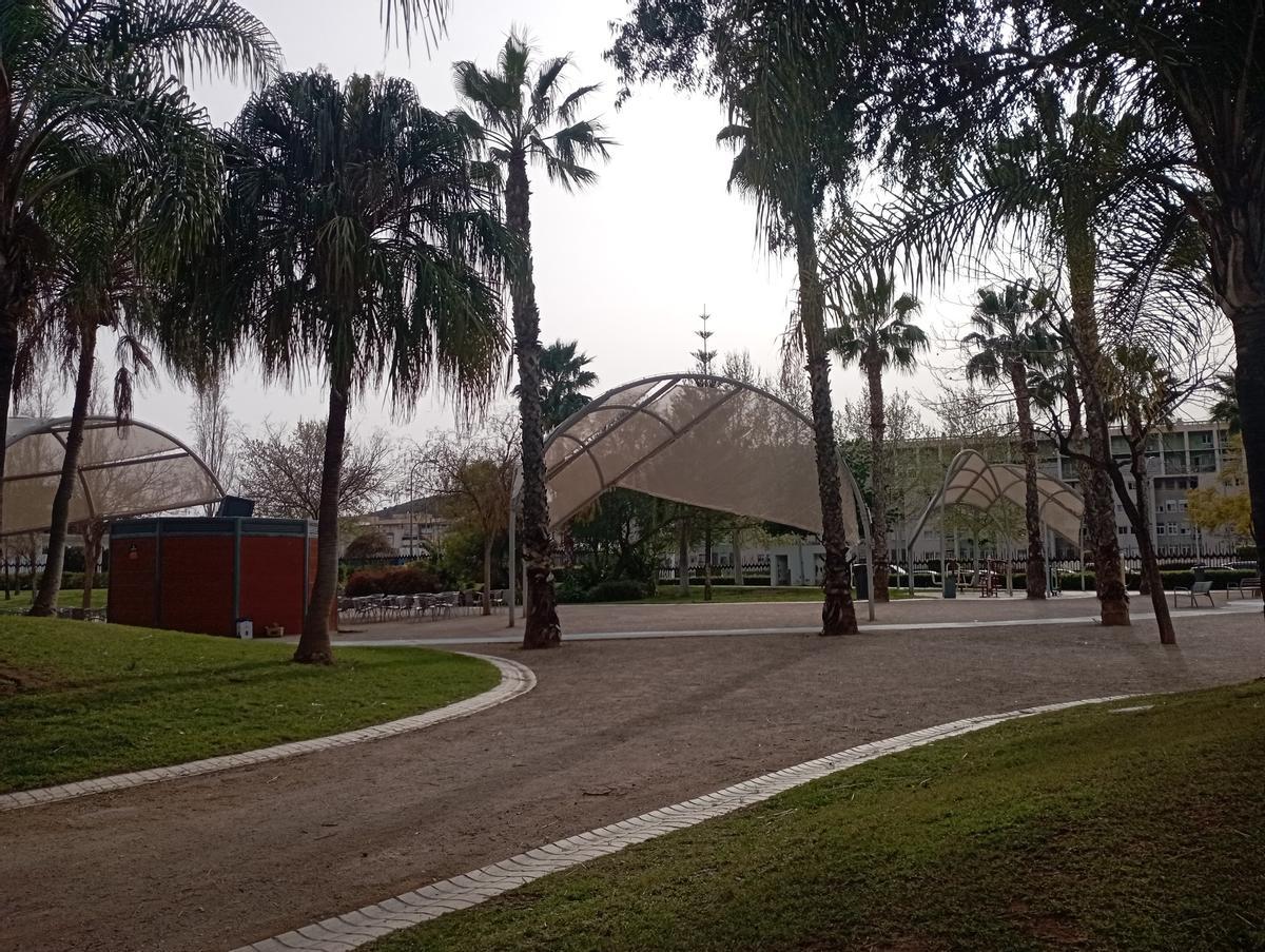 Circuito del Parque de la Alegría en Ciudad Jardín.