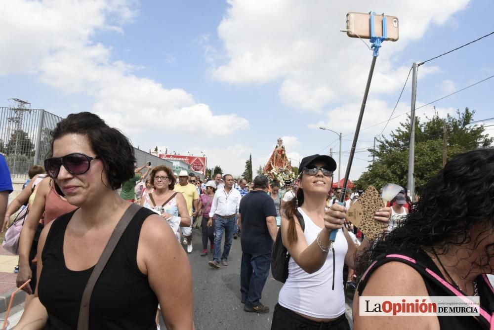 Romería de la Virgen de la Fuensanta: Paso por Alg