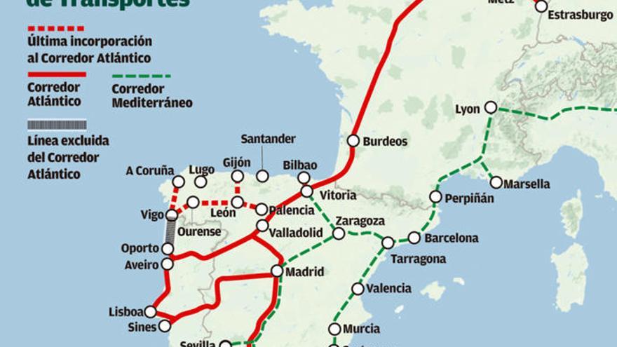 La patronal de Lugo se une a la de A Coruña contra el Corredor Atlántico por Vigo