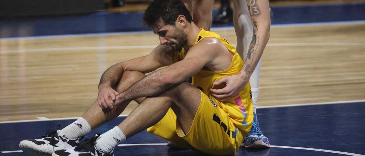 Bruno Fitipaldo ya está entrenando al 100% y podrá jugar ante el Monbus Obradoiro