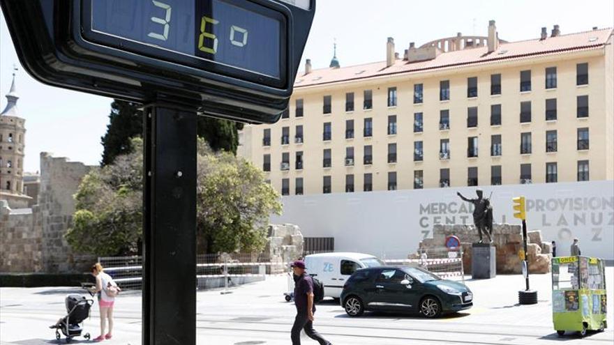 El verano entra en Aragón con altas temperaturas