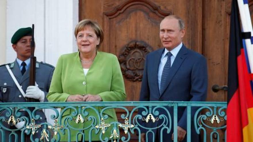 Merkel i Putin es van reunir a Berlín