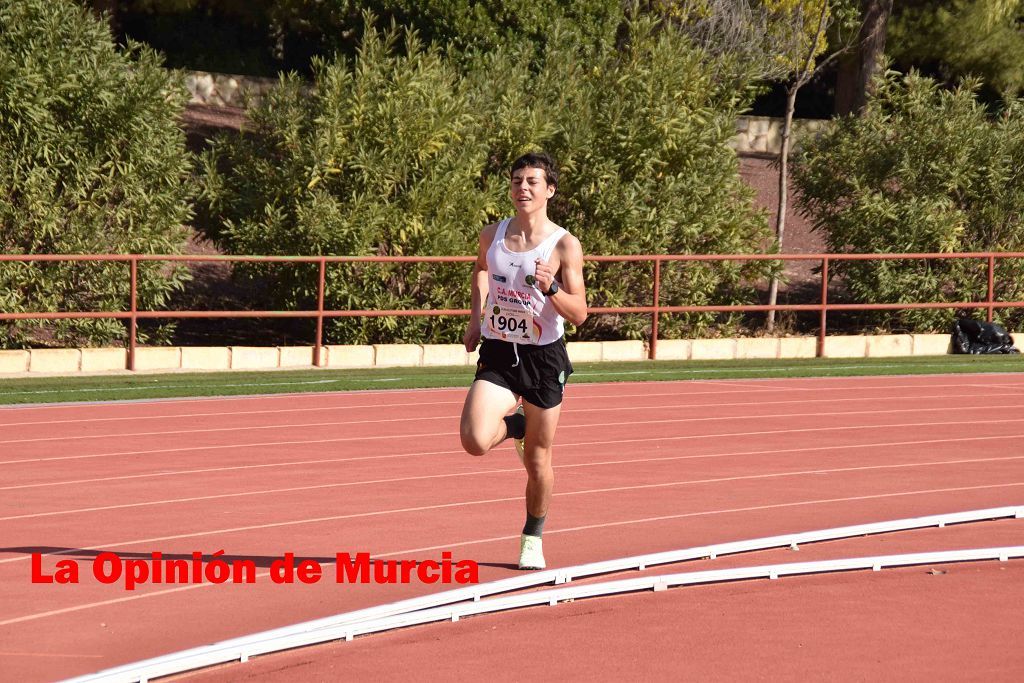 Regional absoluto y sub-23 de atletismo en Lorca (I)