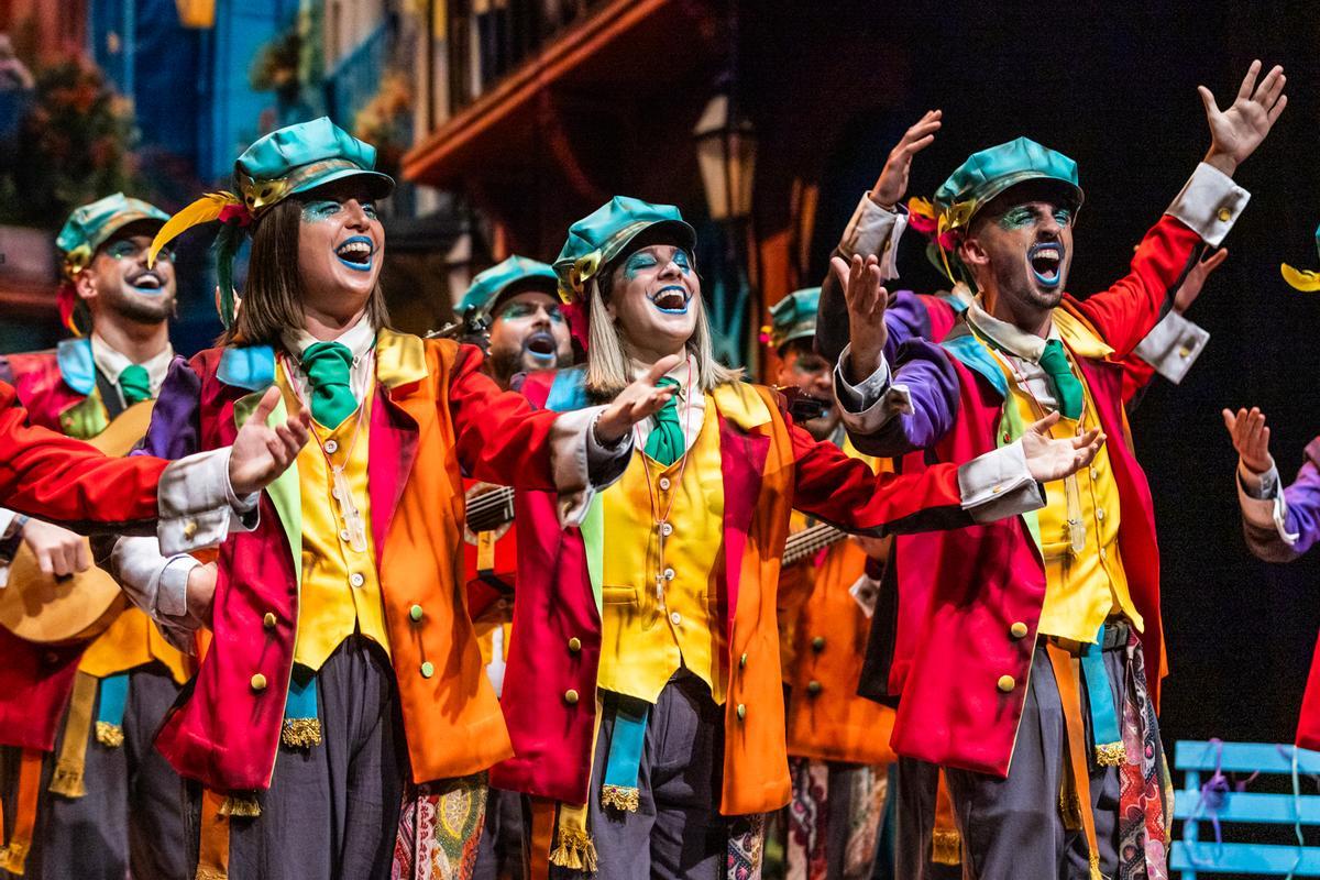 'Con esta comparsa me conformo' cerró la modalidad en preliminares.