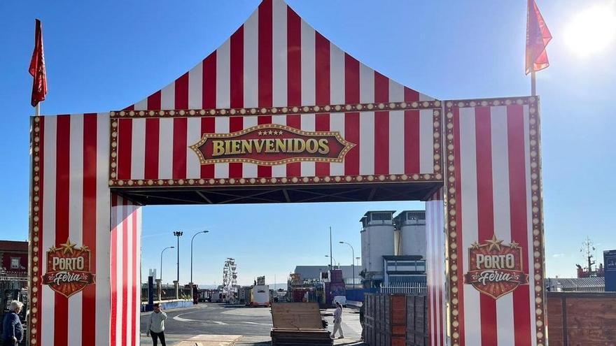 Porto Feria regresa al muelle de A Coruña con atracciones, artesanía y hamburguesas