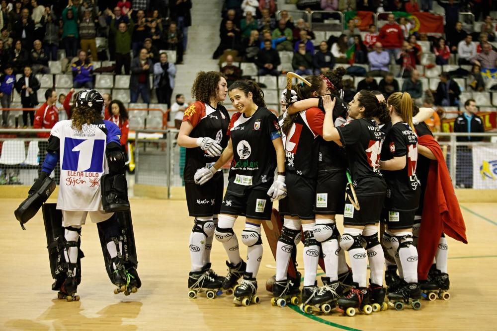 El Hostelcur Gijón vence al Benfica y se mete en la final de la Copa