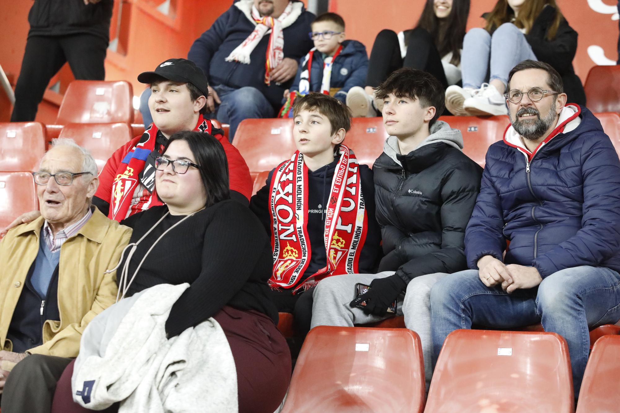 Así se vivió el encuentro entre el Sporting y el Tenerife