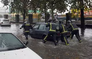 Calles de Vigo en alerta por inundación: las mayores lluvias de Kirk llegarán con marea alta